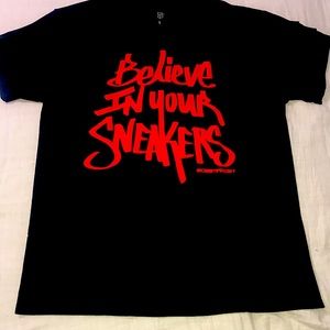 Bobby Fresh “Believe In Your Sneakers” Graphic Tee